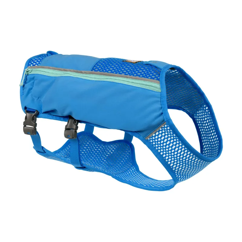 Ruffwear Trail Runner Running Vest in Blue Pool - Small -3